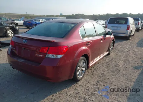 2010 Subaru Legacy 2.5I Premium from USA, damaged, VIN 4S3BMCG66A3229114